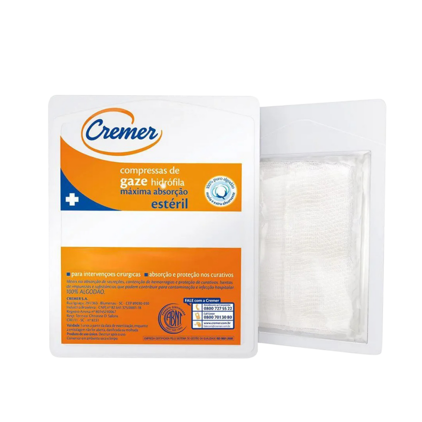 Gaze 13 fios pct c/10