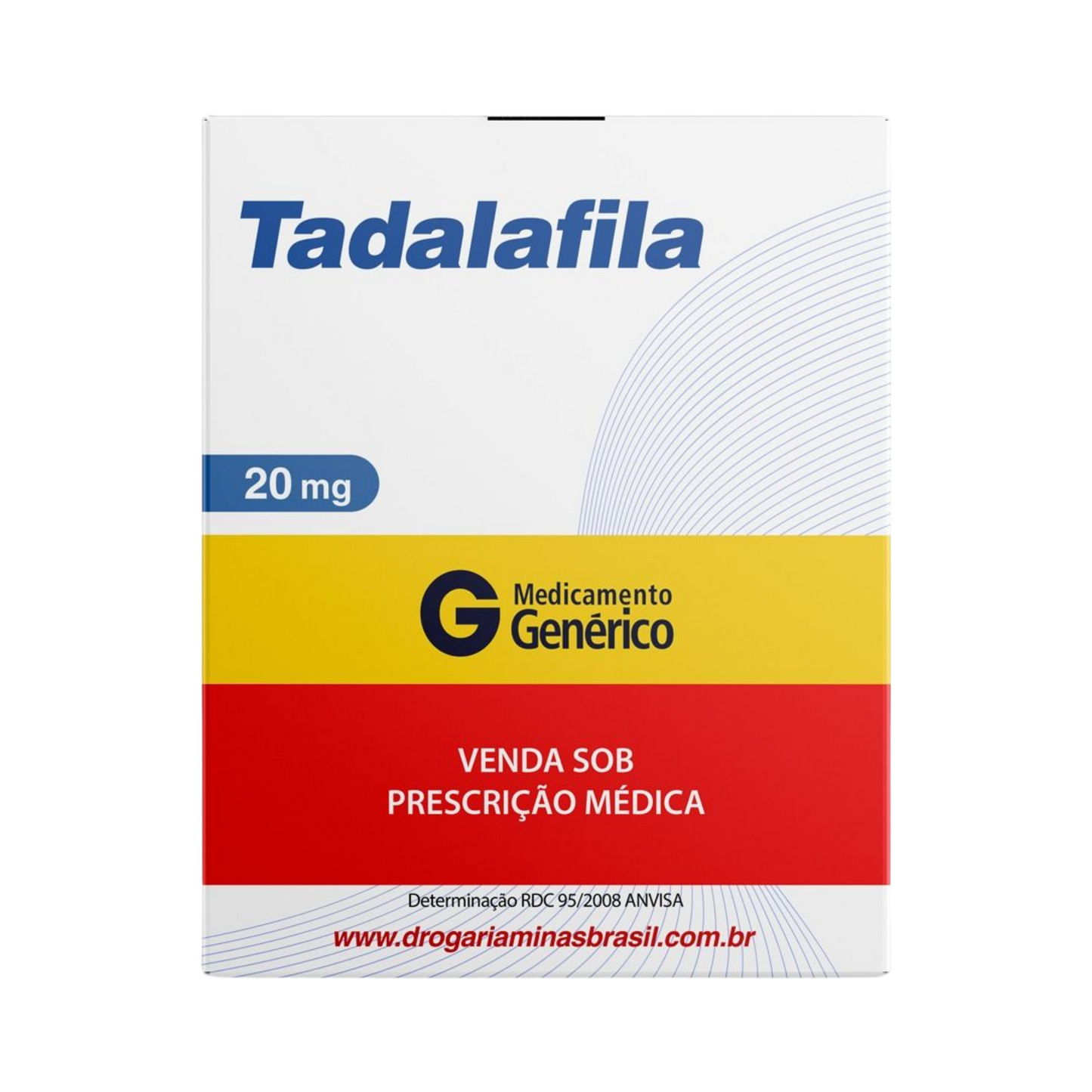 Tadalafila 20mg 4 comprimidos
