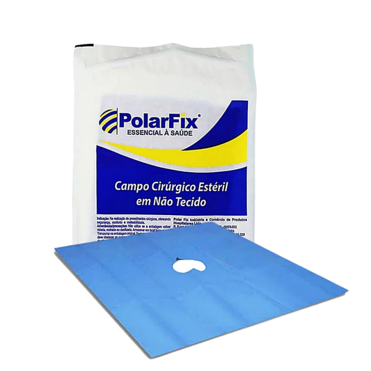 Campo cirúrgico estéril 0,75x0,75