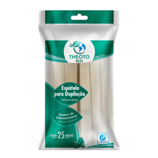Espátula para depilação pct c/25