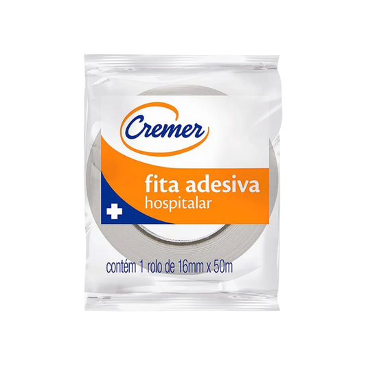 Fita adesiva hospitalar 16mm x 50m