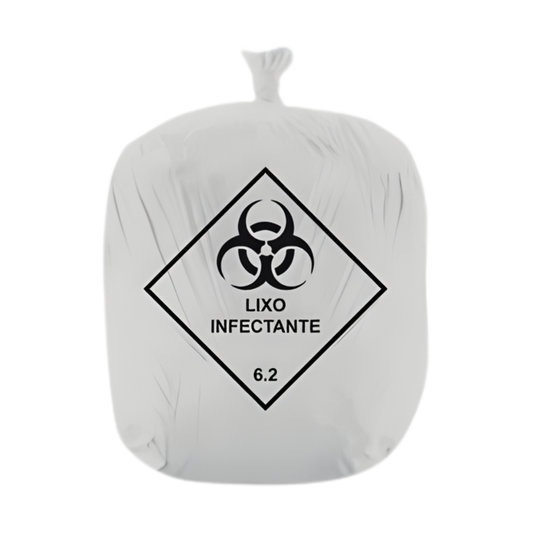 Saco lixo infectante 30L pct c/100