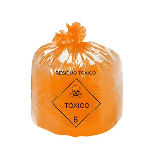 Saco lixo tóxico 50L pct c/50