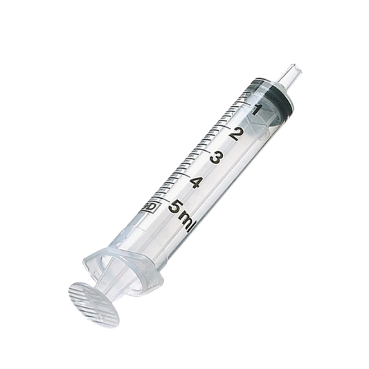 Seringa 5 ml sem agulha