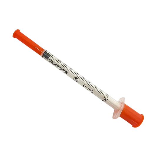 Seringa insulina 1 ml com agulha